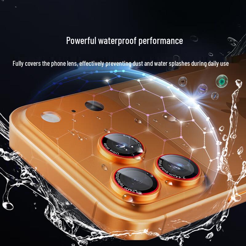 X-IT iPhone 17 Series Tempered Glass Camera Lens Protector