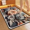 Water-absorbent Bathroom Floor Mats Toilet Non-slip Quick-drying Foot Mats Toilet Home Light Luxury Floor Mats Carpet