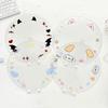 Portable Uchiwa Fan Sleeve PVC Hand Fan Protector Cover Cartoon Picket Fan Cover  Cheering Fans