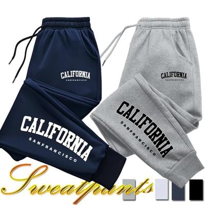 Pantalones de chándal para hombre de ventas calientes con estampado, pantalones casuales para exteriores, gimnasio, deportes, para correr, otoño, invierno, pantalones para hombre, ropa deportiva para fitness