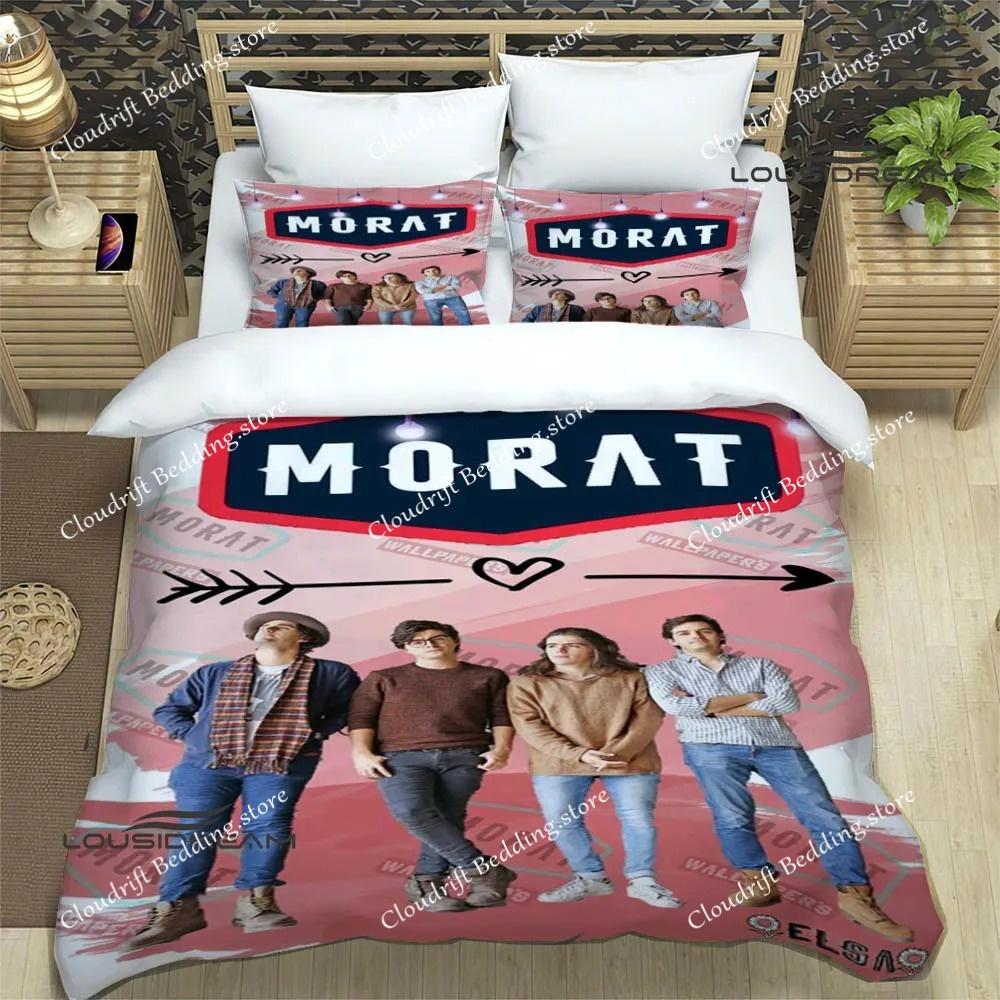 Morat Pop Band Printed Bedding Sets Exquisite Bed Supplies Set Duvet Cover Bed Comforter Set Bedding Set Luxury Birthday Gift