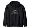Halloween Witch Candy Witch Hat Basket Colorful Broom All Saints Day Zip Hoodie