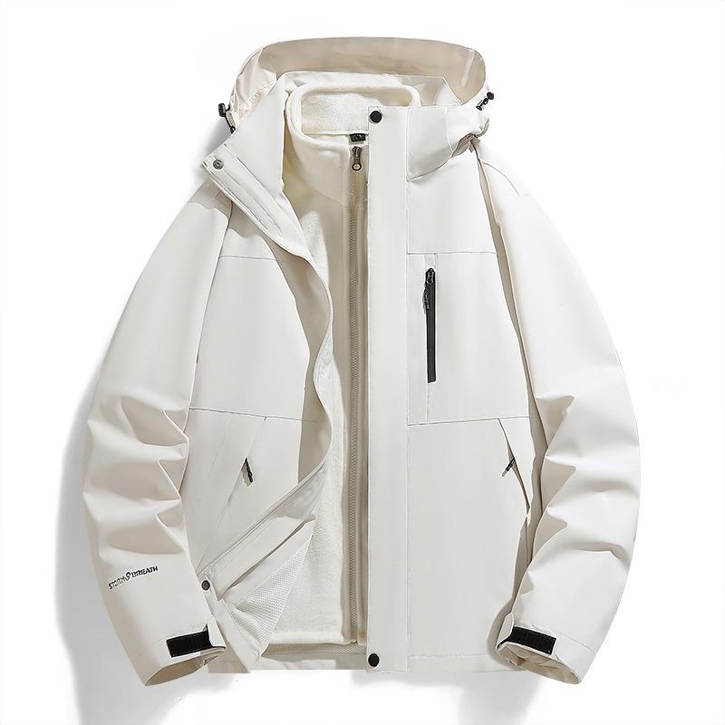 

Shock-up Jacket Men and Women Jacket Winter Outdoor Three-in-one Removable Two-piece Set Mountaineering S