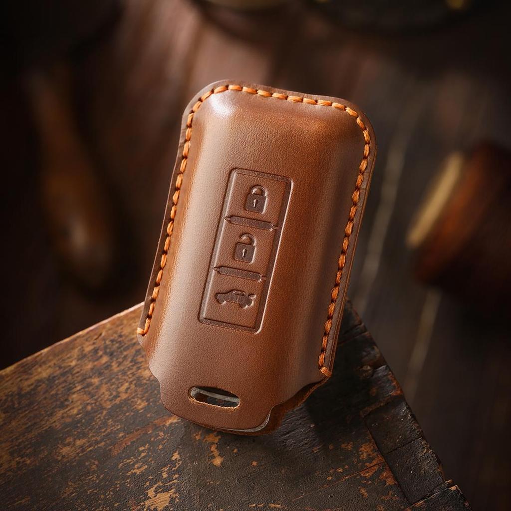 [Mitsubishi] Orand Jinxuan ASX Yige Wing God Car Key Cover keychain Cowhide Handmade