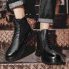 Men's New Leather Outdoor Sports Shoes Casual Shoes Business Leather Boots