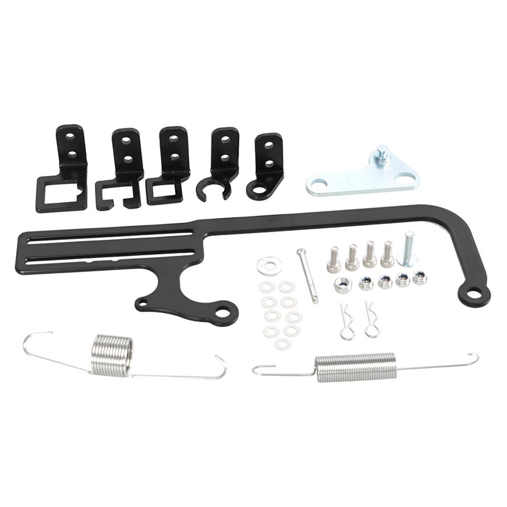 304147 Throttle Cable Kit Adjustable Throttle Cable Mount Bracket for Automatic Transmission TV Cables for GM 700R4 Transfer