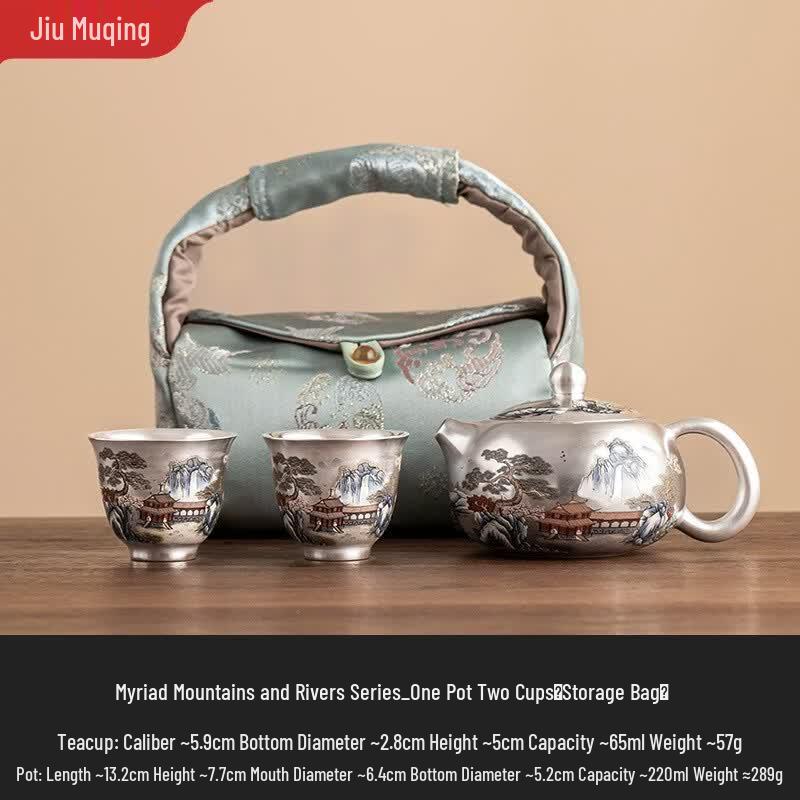 Jiumuqing Ceramic Tea Set