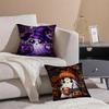 Cute And Funny Little Ghosts For Halloween Pillow Case Sofa Living Room Bedroom Headboard Backrest Cushion Square Cushion