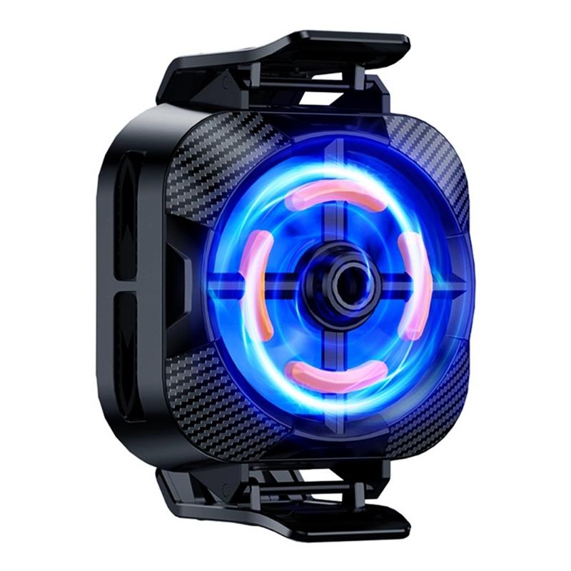 

Phone Semiconductor Heatsink Cellphone Coolers ,Cellphone Radiator with LED Light Magnetic / Clip On Radiator