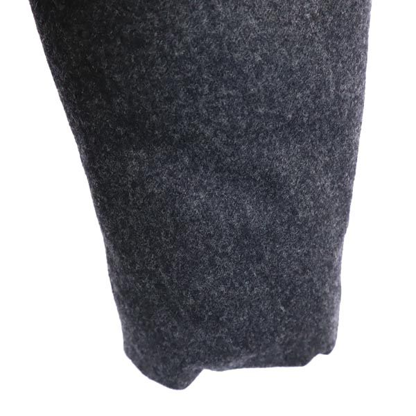 Emporio Armani Wool Blend Long Sleeve Volume Color Jacket 40 Gray Women Used