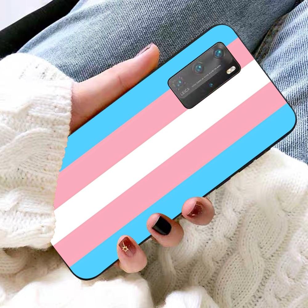 T-Transgender Love Phone Case For Huawei P 8 9 10 20 30 40 50 Pro Lite Psmart Honor 10 Lite 70 Mate 20lite