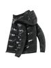 Brand White Duck Down Coats Man Winter Fashion Solid Zipper Outwears Thicken Down Jacket Men Casual Hood Shiny Warm Loose Parkas