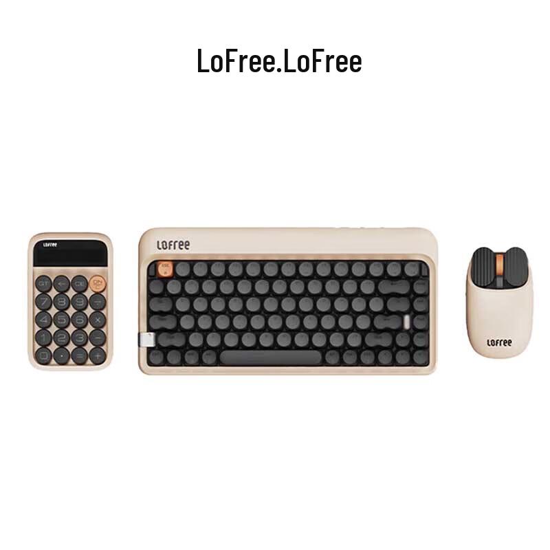 

LoFree 1970S Retro Tri-Mode Mechanical Keyboard