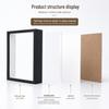 A4 Solid Wood Shadow Box Photo Frame, 10" Commemorative Deep Frame.