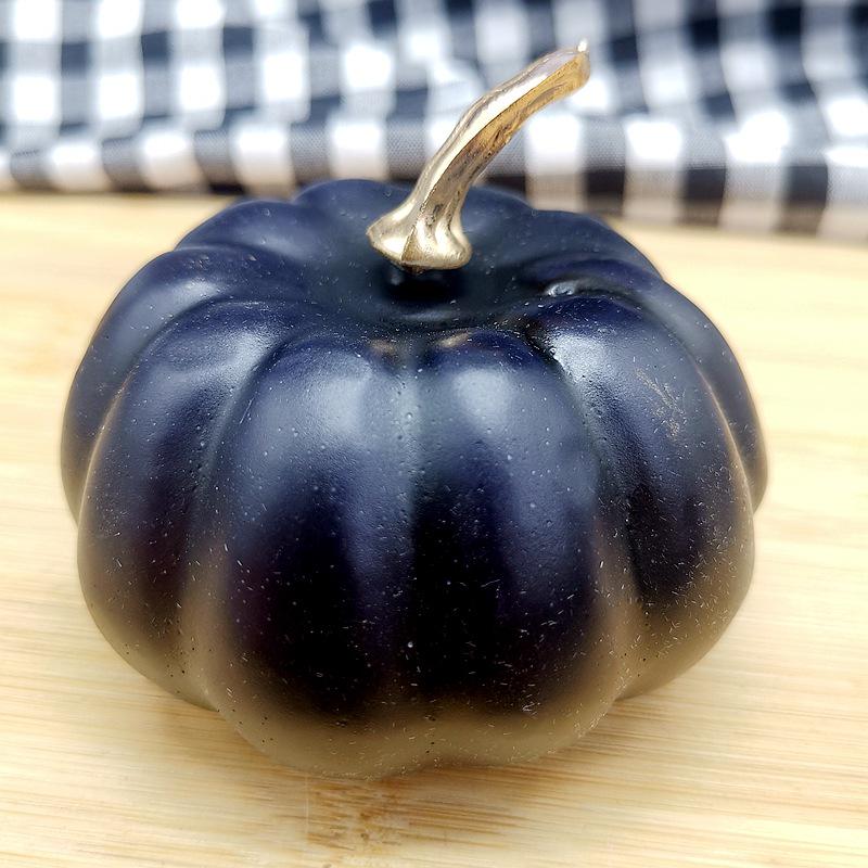 Buntes Kürbis-Set: Frucht- & Gemüsemodelle für Weihnachtsrequisiten & Dekoration
