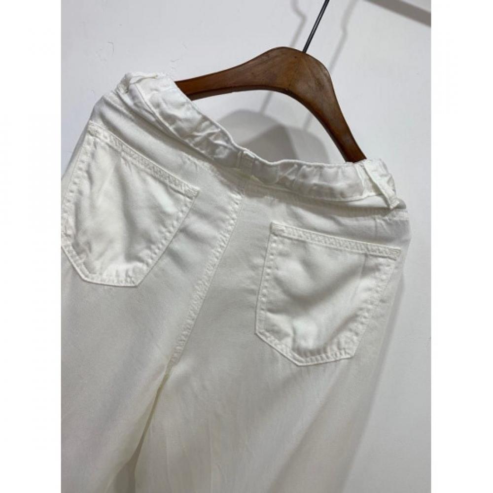 C S In The Room 3 4 Length Kimono pIn tuCk Hidden bandIng Wide pantS 4Color