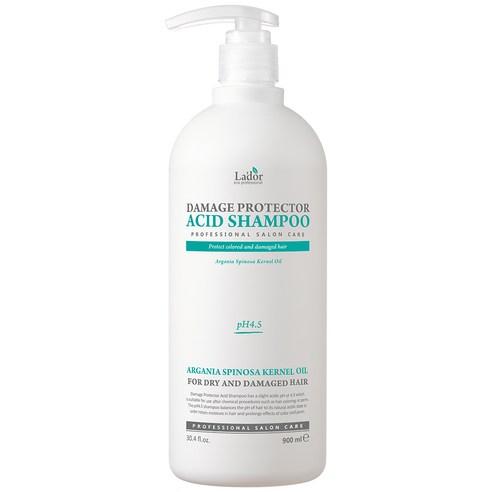 Lador Damage Protector Acid Shampoo 900ml – pH Balancing Repair Shampoo for Damaged Hair 900ml