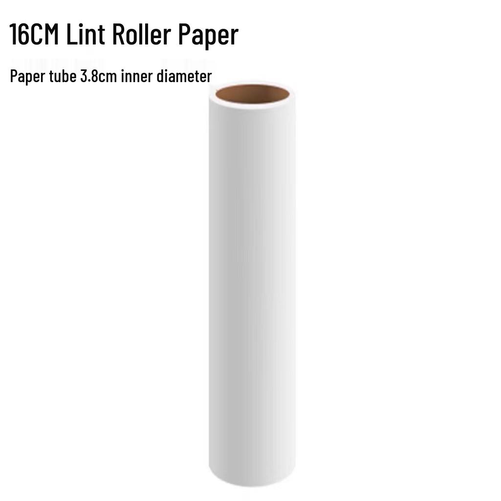 Extendable Lint Roller with Long Handle and Tearable Paper for Clothes and Dust Removal