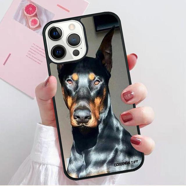 Doberman Pinscher Dog Coque Shell For iPhone 17 Air 15 16 14 13 12 Pro Max 11 Pro Max Plus Phone Case Cover