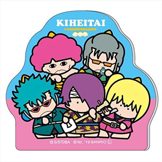 Gintama x Sanrio Characters Кихэйтай Акриловая подставка для заметок