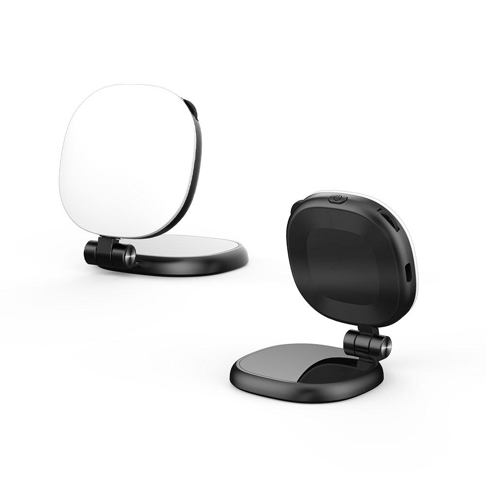 F-680 Portable LED Pocket Light for Outdoor Photography 360-Degree Rotating Foldable Magnetic Mobile Light Photographic Lighting