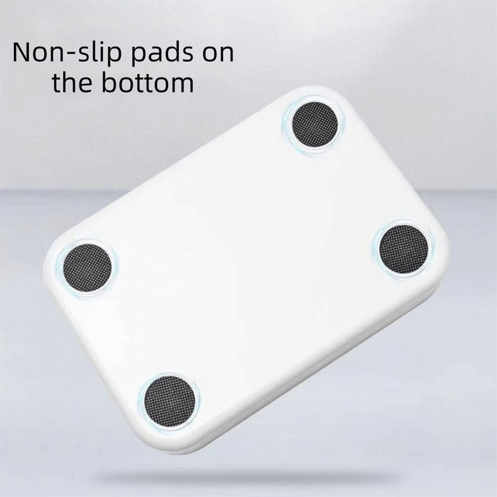 Plastic 3 Steps Cat Litter Box Ramp Detachable Adjustable Automatic Cat Toilet Feet Filter Leak-proof Non Slip