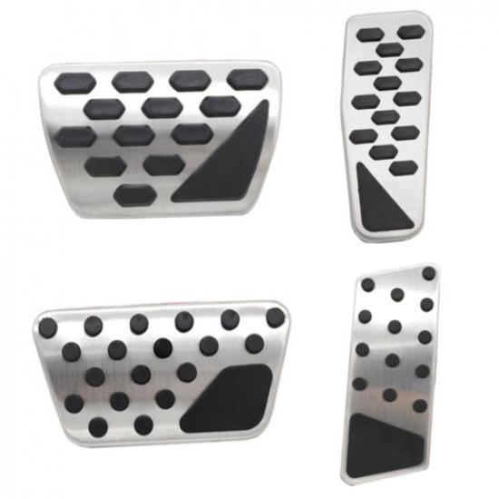 Car Brake Fuel Accelerator Pedal Cover For Jeep Wrangler JL 2018- JK 07-2017