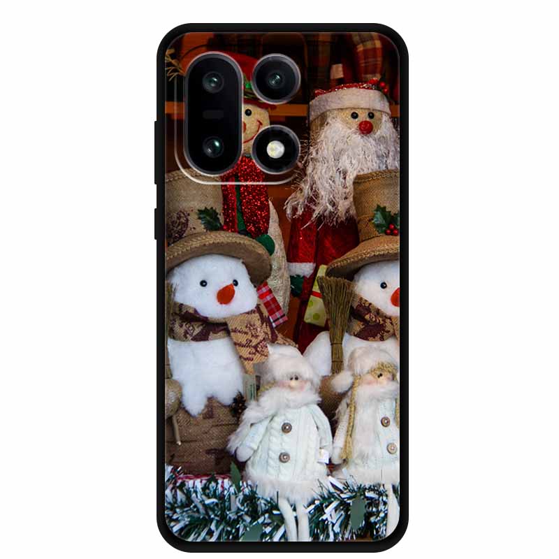 Christmas Phone Case For OnePlus 15 PLK110 Soft Silicone Christmas Tree Cover for OPPO OnePlus 1+ 15 Santa Claus Protective Case