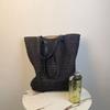 New women's straw bag fashionable and versatile travel large capacity beach bag underarm bag threedimensional large capacity