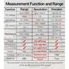 Digital Multimeter Esr Testers ANENG XL830L Automotive Electrical Meter Dmm Transistor Peak Tester Meter Capacitance Meter tools