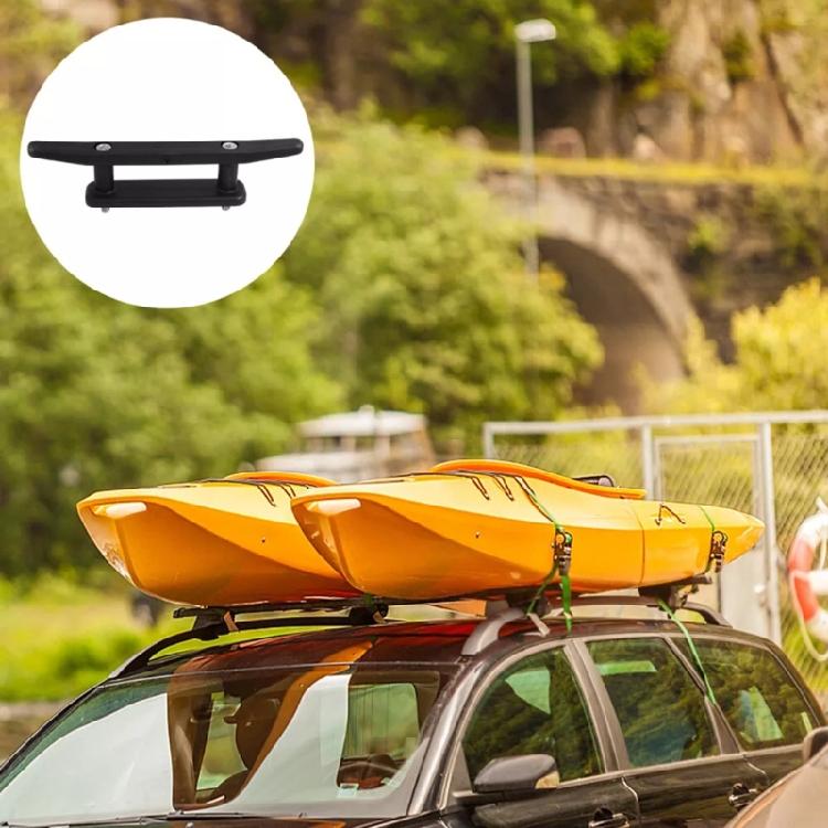 2Pcs Deck Kayak Rope Rack Kayak Rope Frame Cleat Hardware Nylon Boats Kayak Canoes Cleat Fixed Stand Easily to Install