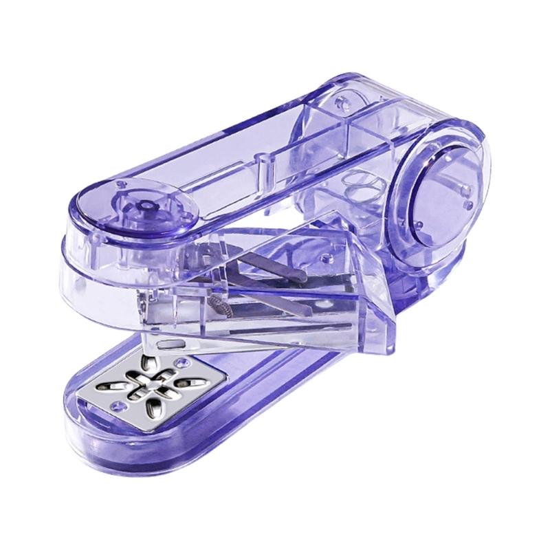 360 Degree Rotate Desktop Stapler Swivel Stapler Office Paper Stapler Easy to Load School Supplies for Booklet Binding