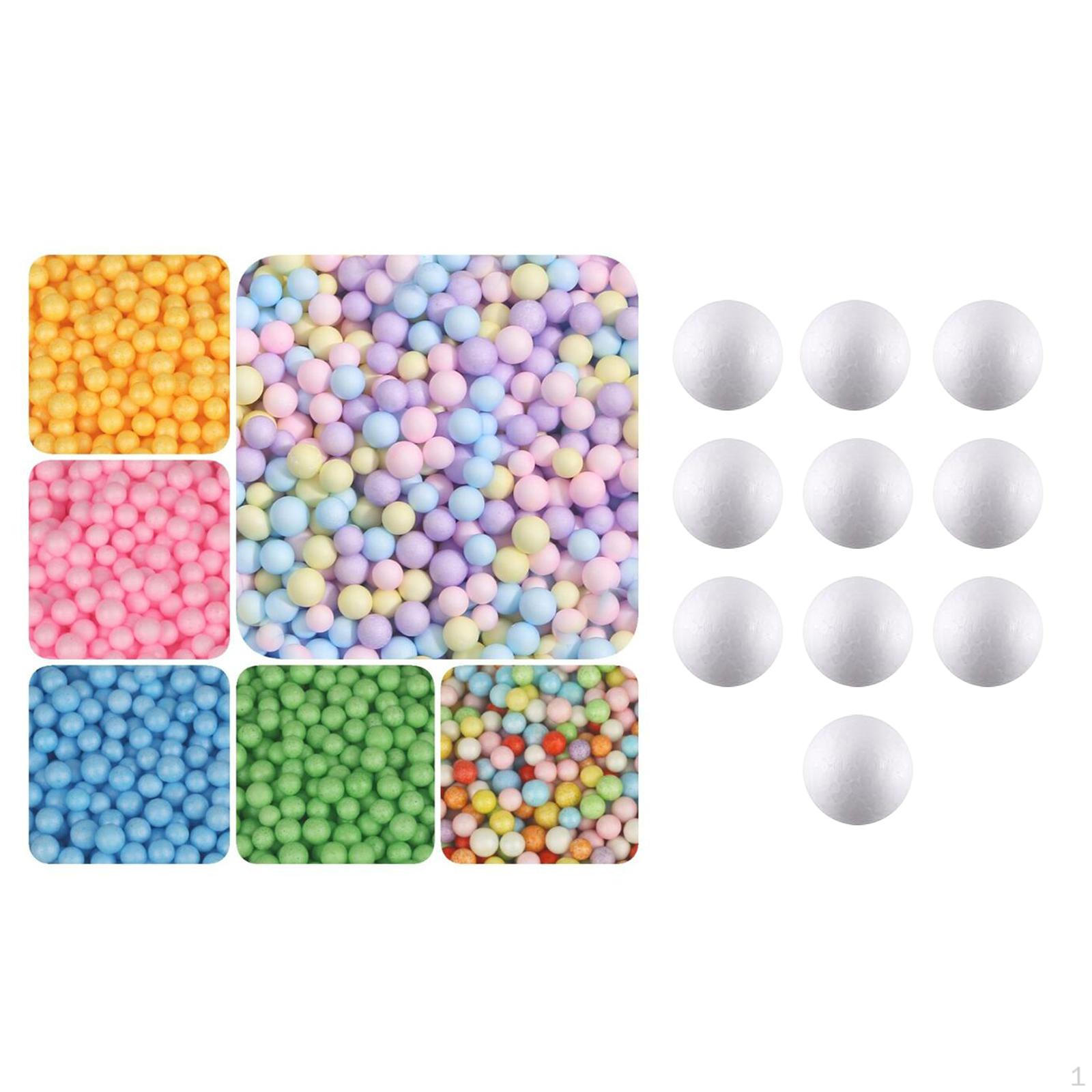 10 шт. пенопластовых шаров для рукоделия и декора 7cm