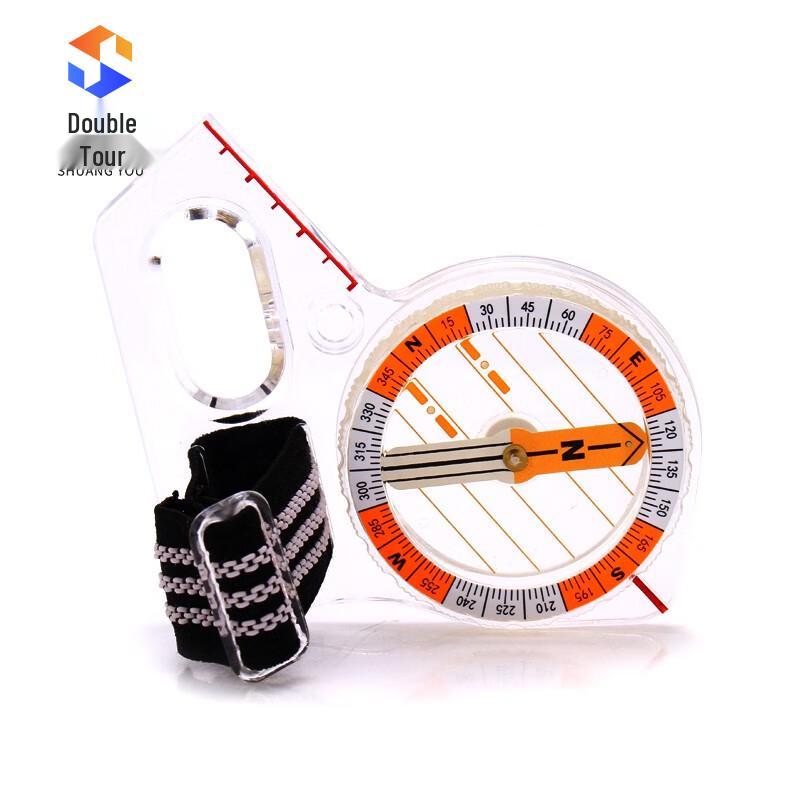 High-Precision Orienteering Thumb Compass