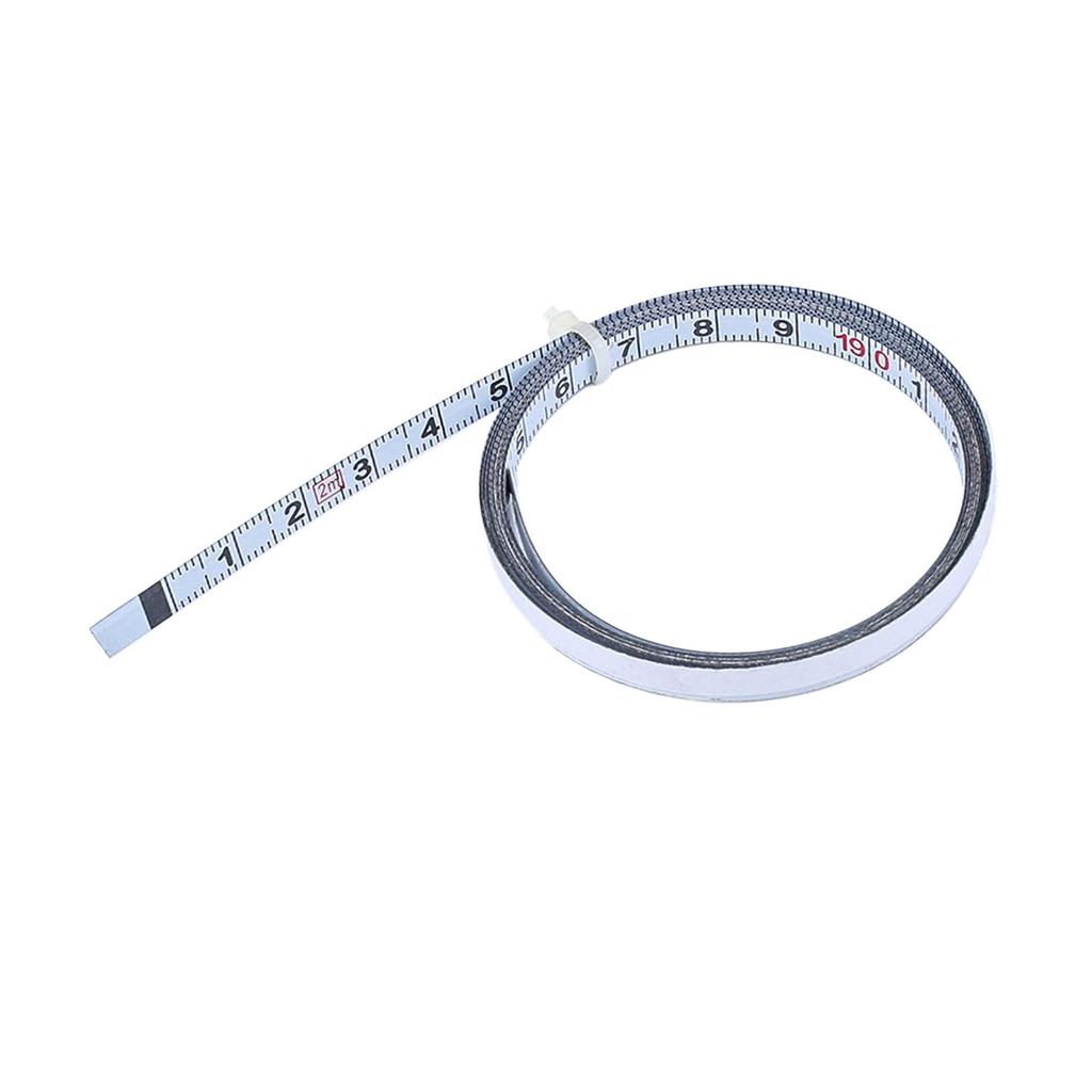 Adhesive Measuring Tape Workbench Ruler Adhesive Backed Tape Measure Scale Stick Tape Measure Sticky Measuring Tape