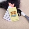 Simulation Cat Puppy Cat Plush Keychain Soft Bag Pendant Long Hair Cat Keyring  Hanging Ornaments