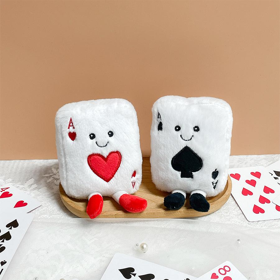 Cartoon Poker Plush Doll Fun Simulation Poker Doll Video Game City Catching Doll Children's Toy Gifts