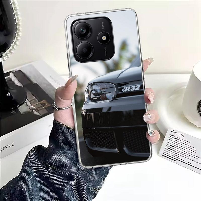 Cool MK4 MK5 Golf Car Soft Phone Case For Xiaomi Redmi Note 15 14 14S 13 12 Pro Plus 12S 11 11S 11E 10 10S 11T 5G Fundas Coque R