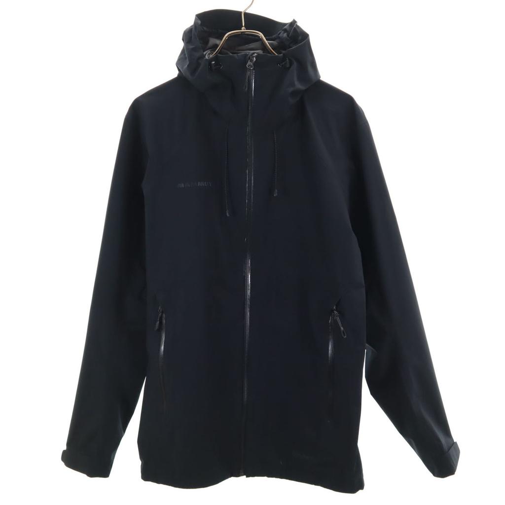 Mammut Long sleeve Mountain parka M black GORE-TEX Men's Used