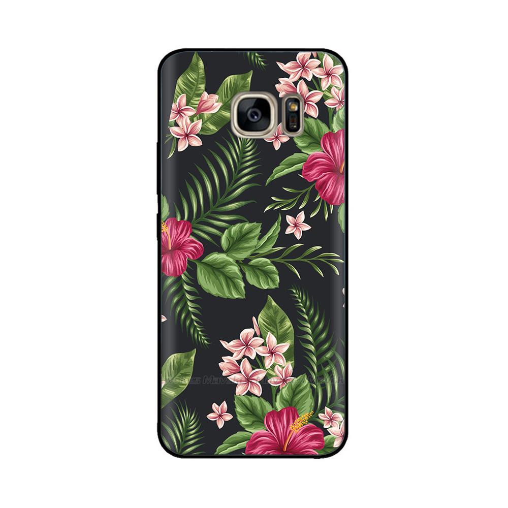 Black Silicone Case For Samsung Galaxy S6 Edge Case Soft TPU Cover For Samsung Galaxy S6 S 6 Edge Case Cover Bumper Coque Para