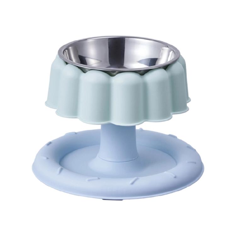Comfort Feeding Elevated Bowl Stainless Steel Antislip Detachable Design for Pet Neck Health and Hygiene