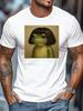 A Shirt Featuring a Frog-Faced Bob Hairstyle Meme, with a Fun Meme Pattern Print on It. It'S a Gift T-Shirt for Summer,