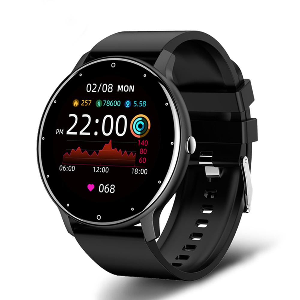 

Long Standby New Smart Watch Women Men Lady Sport Fitness Smartwatch Sleep Heart Rate Monitor Waterproof Watches For IOS Android чорний