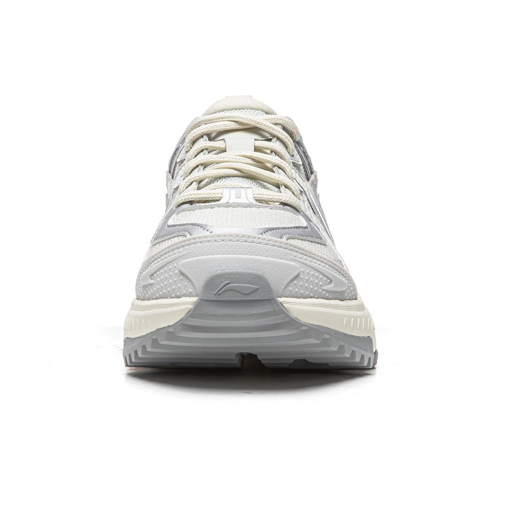 Li Ning Qixing Dämpfung Rutschfest Abriebfest Niedrig geschnitten Freizeitschuhe Herren Weiß AGCV369-3