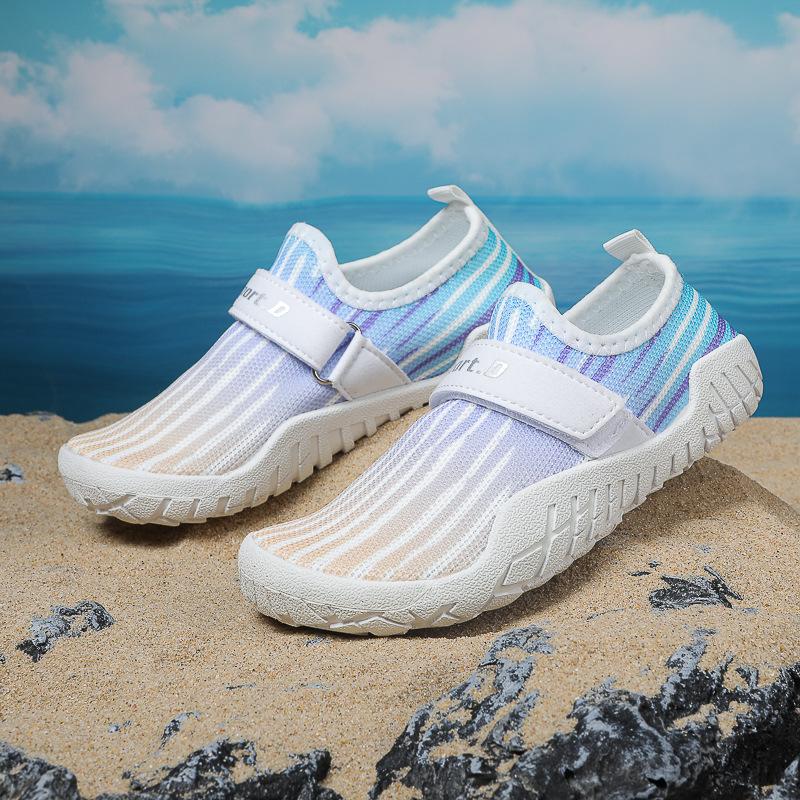 Foreign trade new creek shoes, breathable and quick-drying non-slip skipping rope shoes for men and women, beach outdoor wading swimming shoes