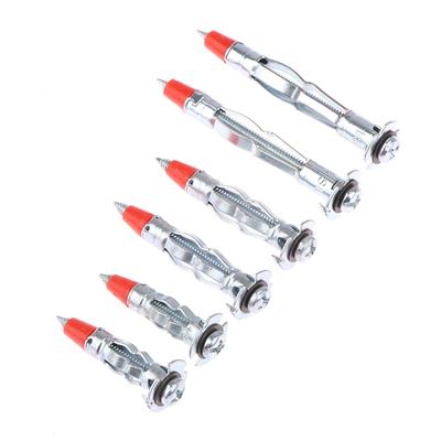 10 Pc Heavy Duty Molly Bolt Hollow Drive קיר עוגן ברגי ערכת קיר גבס חלל תקע פלאג עבור מחברי תליית גבס