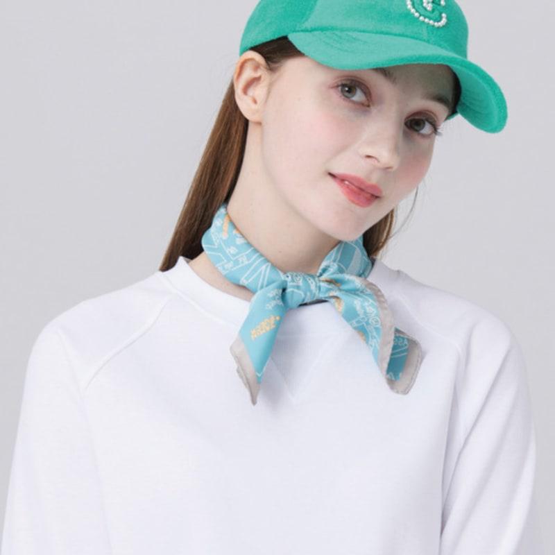 

DOYOUKNOWMC ALL SEASON Wappen Patch Symbol Logo Pearl Jing Cotton Terry Ocean Green Ball Cap green