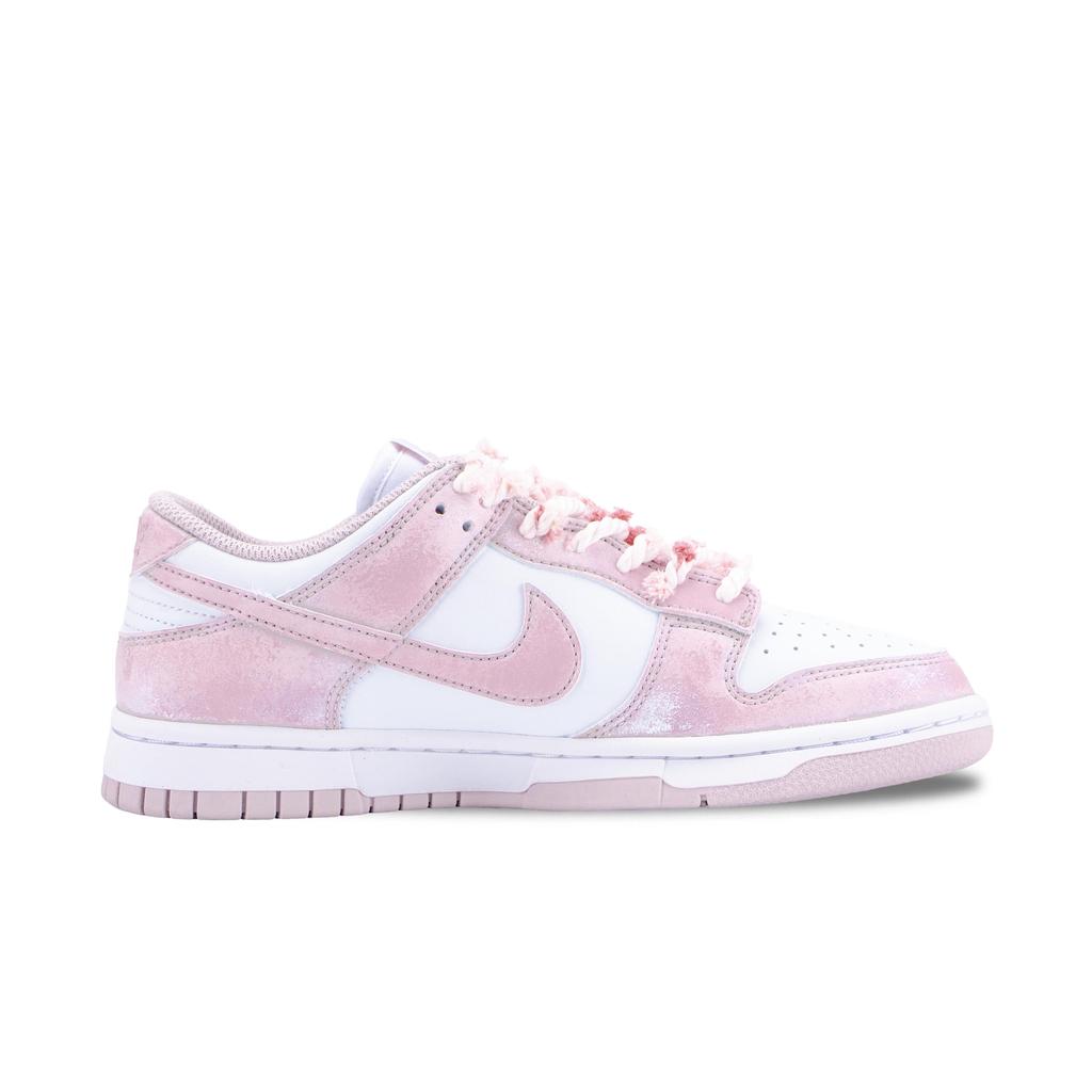 Nike Dunk Golden Osmanthus Cherry Blossom Cushioning Breathable Low Top Skateboard Shoes Women's Pink Gold IM6572-103(Team836-)