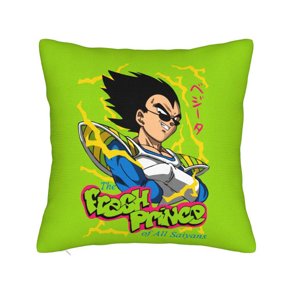 Dbz Vegeta Super Saiyan God Square Pillow Case Cushion Cover Awesome Zippered Decor Pillowcase For Home 45X45Cm