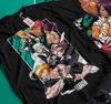 Bleach T-Shirt Zaraki Kenpachi Ichigo Bankai Manga Strip Horror Shirt Gift 263